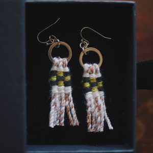 [ Seaweed ] Cedar Column Earrings